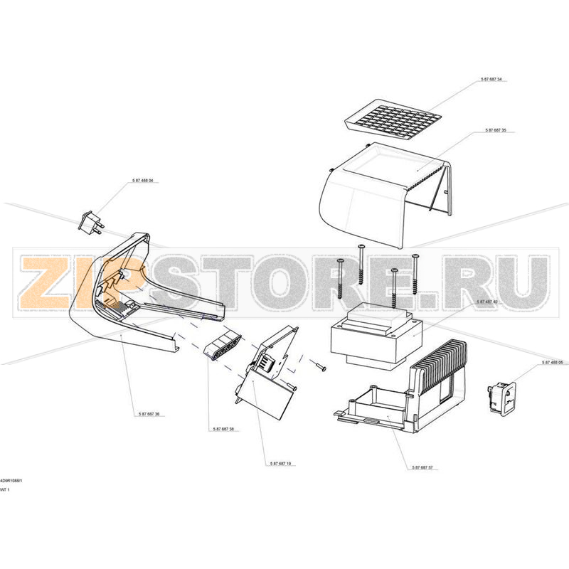 Станция паяльная 90 Вт, цифровая, от 50 до 550°C Weller WT 1 