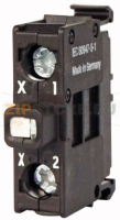Светодиод с винтовым зажимом 12-30В (АС), 8-15А, белый Eaton M22-LEDC-W