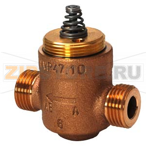 VVP47.10-1 - 2-ходовые седельные клапаны, внешняя резьба, PN16, DN10, kvs 1 Siemens VVP47.10-1 