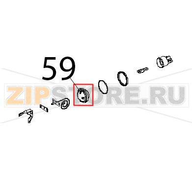 Vetro coprilampada temperato antishock Unox XBC 404 Vetro coprilampada temperato antishock Unox XBC 404Запчасть на деталировке под номером: 59