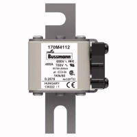Предохранитель, 400 A, AC 690 В, 200 кА, DIN 1, 53x69x108 мм, aR, DIN, IEC Eaton FUSE 400A 690V