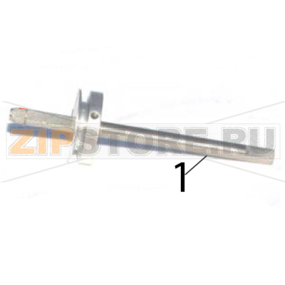Ribbon take up pulley, shaft (upper) Zebra P310C Ribbon take up pulley, shaft (upper) Zebra P310CЗапчасть на деталировке под номером: 1