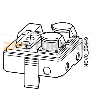BD2-AK1/2CEE163S14 TAP-OFF UNIT 16A / 2X1POL D01+2 X3P.CEE Siemens BVP:047167 