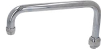 U spout spout ø 25mm spout length 300mm