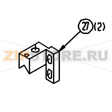 Крепеж отрезчика Datamax A-4310 Mark II RH Крепеж отрезчика Datamax A-4310 Mark II RHНазвание запчасти Datamax на английском языке: MOUNT CUTTER