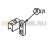 Крепеж отрезчика Datamax A-4310 Mark II RH