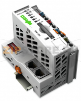 Контроллер Modbus TCP; 4-е поколение; 2 x ETHERNET, слот для карт SD; светло-серые Wago 750-890