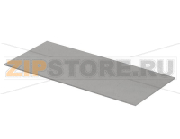 Плата передняя, 2 mm, алюминий, прозрачно анодированный Bopla BO FP 50018