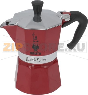 MOKA EXPRESS 3 ЧАШКИ КРАСНЫЙ BIALETTI 