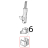Tappo colonnina LM600 INF SX Unox XFT 110
