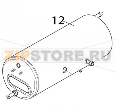 Boiler Elettrobar E51 Boiler Elettrobar E51Запчасть на деталировке под номером: 12