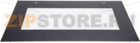 EXTERNAL GLASS WITH SUPPORTS FOR 90 OVEN