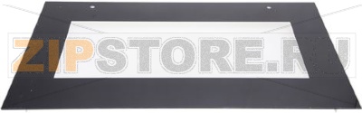 EXTERNAL GLASS WITH SUPPORTS FOR 90 OVEN 