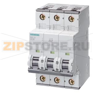 АВТОМАТИЧЕСКИЙ ВЫКЛЮЧАТЕЛЬ 400V 10KA, 3-ПОЛ., C, 45A, D=70MM Siemens 5SY4345-7 