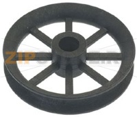PULEGGIA NERA ø 7 mm PER MOTORE 60Hz