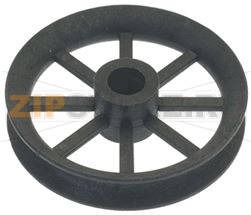 PULEGGIA NERA ø 7 mm PER MOTORE 60Hz 