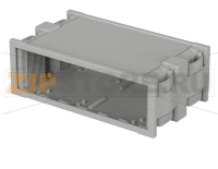 Корпус закрытый, 240.68x136.9x80.44 мм U 4.5 HP 12 Bopla BO 51412