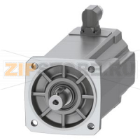 SIMOTICS S-1FK2 CT Серводвигатель М0 = 12 Нм; ПН = 2,85 кВт при нн = 3000 оборотов в минуту (380-480); ПН = 1,72 кВт при нн = 1500 оборотов в минуту (200-240 В); С удерживающим тормозом; Степень защиты IP65; Вал D24x50 мм с шпонкой; Абсолютный датчик одно