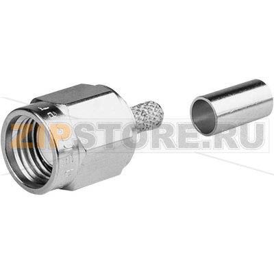 Разъем R-SMA, 50 Ом, 1 шт Telegärtner J01150R0011 