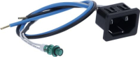 INDICATOR LIGHT GREEN WITH CONNECTOR 230