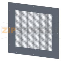 SIVACON, Roof, with Ventilation openings with Ventilation openings IP20, W: 600 mm, T: 600 mm, zinc-plated Siemens 8MF1066-2UD20-0A
