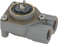 FLOWMETER UL/NETW. BRASS LED