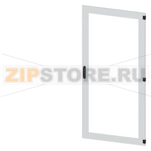 SIVACON, door, right, inspection window, IP55, H: 2000 mm, W: 900 mm, RAL 7035, Protection class 1 Siemens 8MF1090-2UT14-0BE2 