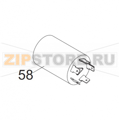 Filter Dem &quot;FLC470501F&quot; Apach ASV2 Filter Dem "FLC470501F" Apach ASV2Запчасть на деталировке под номером: 58Название запчасти Apach на английском языке: Filter Dem "FLC470501F" Apach ASV2
