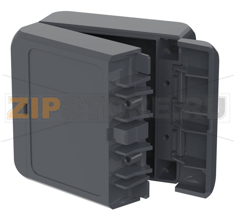 Корпус, 89x80x47 мм, поликарбонат UL 94 V0, одноцветный Bopla B 080805 PC-V0 7024 