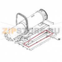 Lower insulat ion tray for condensate collection Ugolini Minigel 2 Plus