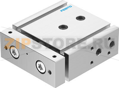 Пневмоцилиндр двухпоршневой Festo DGTZ-GF-32-10-P-A 