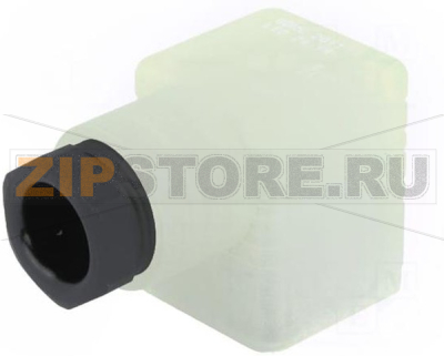 Разъем 8 А, 24 В, DIN 43650A, IP65, 3 контакта Hirschmann GDML 2011 LED 24 VR BLACK 