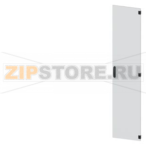 SIVACON, door, right, EMC, IP40, H: 2200 mm, W: 450 mm, RAL 7035, Protection class 1 Siemens 8MF1270-2UT14-0CA1 