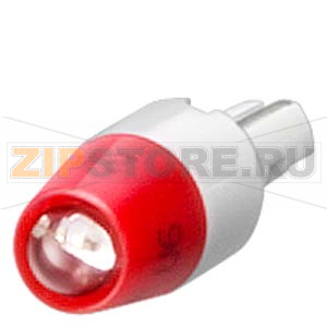 Accessory / spare part кругл., 22mm/square, 26x26mm: LED super-bright lamps, wedge-base wedge-base W2 X 4.6D rated voltage 28V AC/DC зелёный Siemens 3SB3901-1TE 