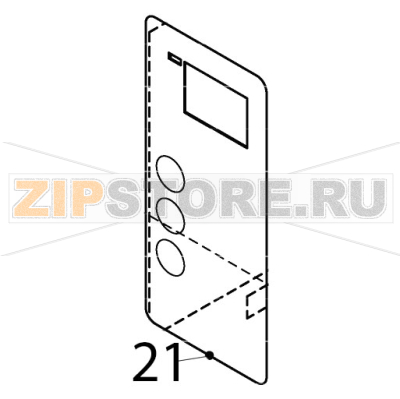 Control label Hoshizaki IM-65NE-25 Control label Hoshizaki IM-65NE-25Запчасть на деталировке под номером: 21