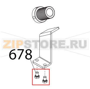 Vite TE T.F. DIN933, M6x10 Sirman Palladio 300 Vite TE T.F. DIN933, M6x10 Sirman Palladio 300Запчасть на деталировке под номером: 678