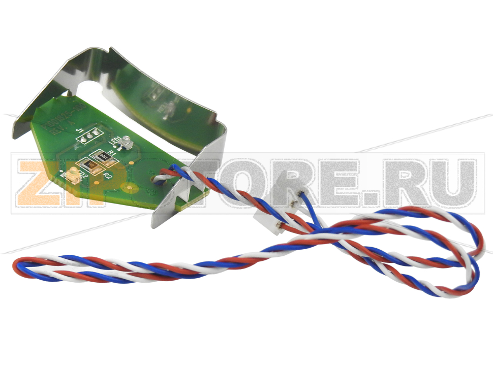 Сенсор этикетки Zebra ZT510 Датчик этикетки Zebra ZT510Запчасть на сборочном чертеже под номером: 5Количество запчастей в устройстве: 1Название запчасти Zebra на английском языке: Media Sensor