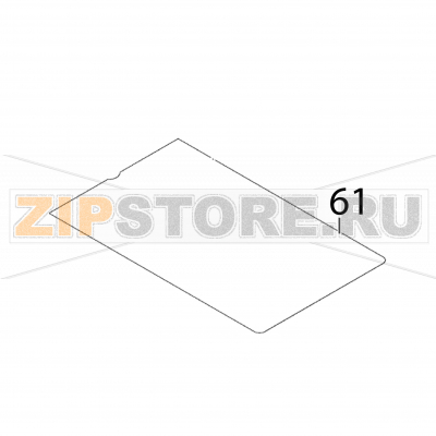 Top sheet Sato FX3-LX Top sheet Sato FX3-LXЗапчасть на деталировке под номером: 61Название запчасти на английском языке: Top sheet Sato FX3-LX.