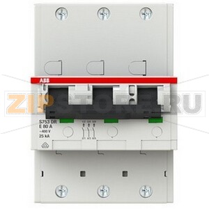 Выключатель автоматический селективный, S753DR-E80 ABB 2CDH783010R0802 