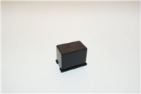 PULSANTE NERO 32x20 mm