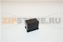 PULSANTE NERO 32x20 mm 