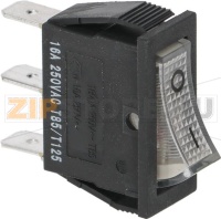 ПЕРЕКЛЮЧАТЕЛЬ ОДНОПОЛЯРНЫЙ 250В