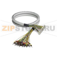 Готовый круглый кабель с 20-контактной колодкой Phoenix Contact CABLE-FLK20/OE/0,14/600