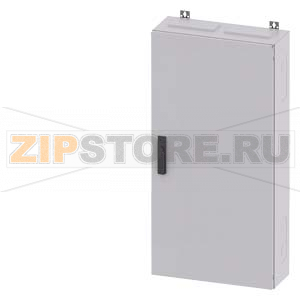 ALPHA 400, wall-mounted cabinet, IP43, Protection class 1, H: 1100 mm, W: 550 mm, T: 210 mm, RAL 9016 Siemens 8GK1122-5KA22 
