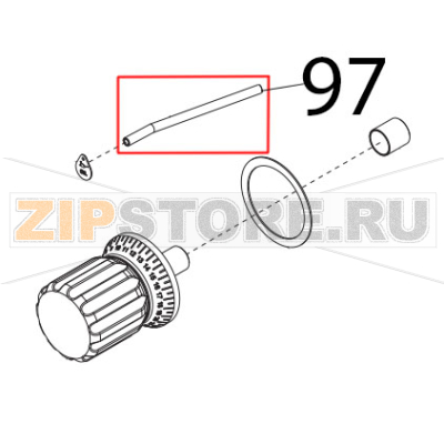Tubetto oliatore Sirman Palladio 350 Top Tubetto oliatore Sirman Palladio 350 TopЗапчасть на деталировке под номером: 97