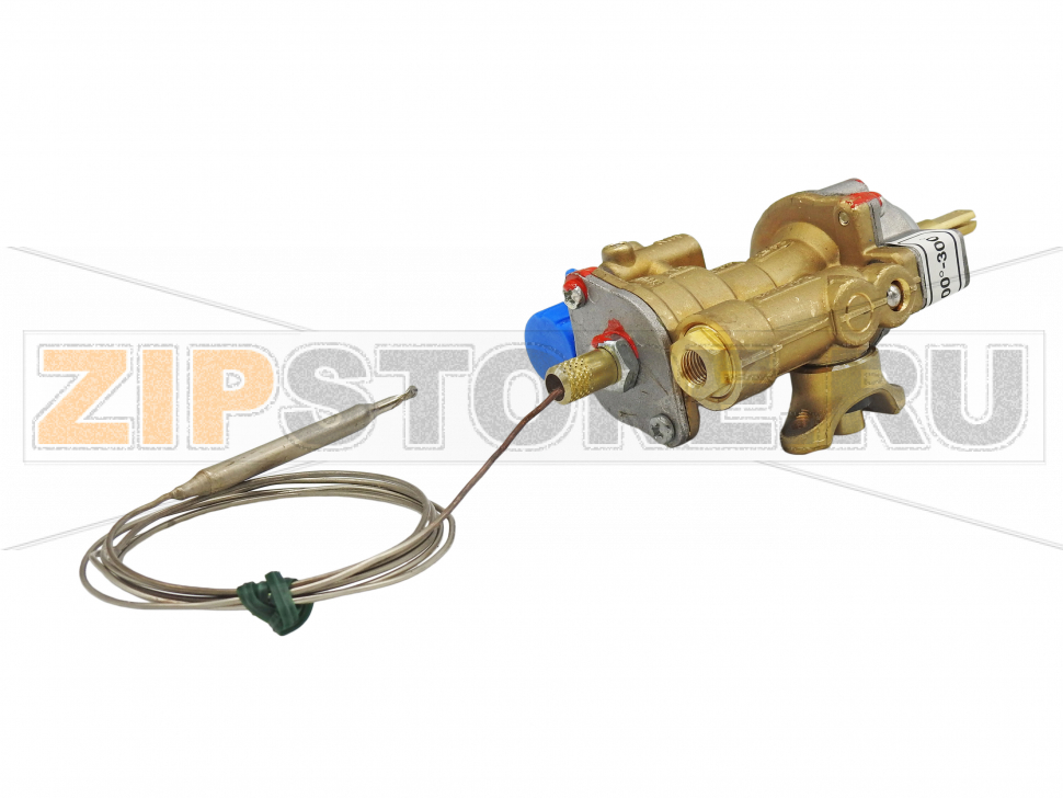 Термостат 100-300°C Apach APTG-89LR Оригинальное название запчасти: 106987 GEV Термостат PEL type 25ST 100-300°C gas inlet pipe flange ø21mm bypass nozzle ø 0,95