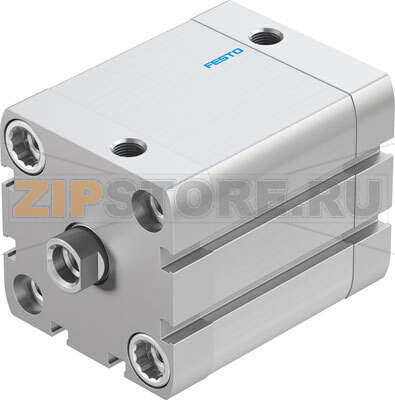 Пневмоцилиндр компактный Festo ADN-50-40-I-PPS-A 