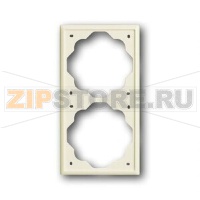 Рамка двухместная, слоновая кость ABB 2CKA001754A4313