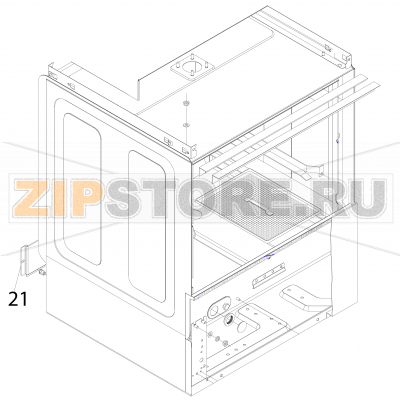 Lower rear panel alum. Fagor AD-48 D Lower rear panel alum. Fagor AD-48 DЗапчасть на деталировке под номером: 21Название запчасти Fagor на английском языке: Lower rear panel alum. AD-48 D.