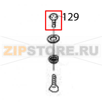 Pan head screw+SW+WL Sato HR212 TT Pan head screw+SW+WL Sato HR212 TTЗапчасть на деталировке под номером: 129Название запчасти на английском языке: Pan head screw+SW+WL Sato HR212 TT.